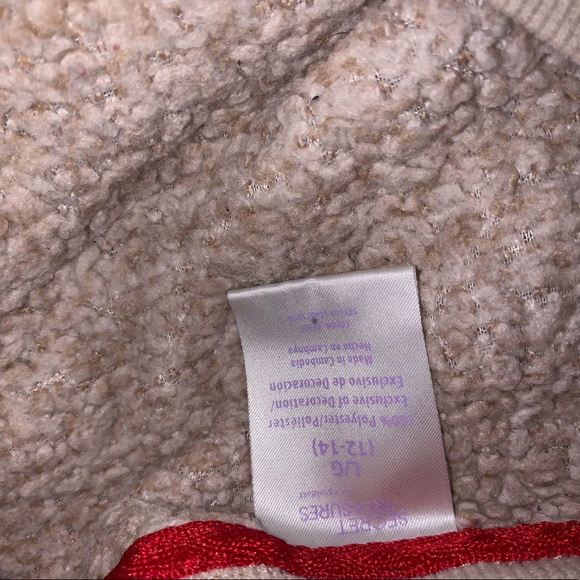 Secret Treasures SleepWear Cozy Sweater Hotter Then Cocoa Shirt, Size L (12-14) - Picture 7 of 10